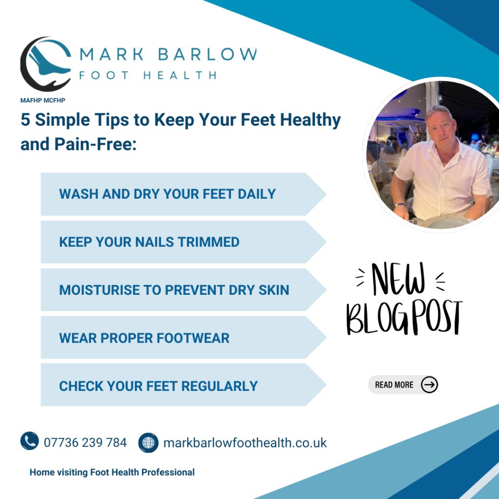 5 Tips to Keep Your Feet Healthy and Pain Free